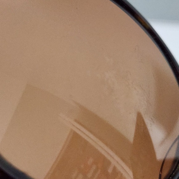 Coach S2026 Woman Sunglasses Tortoise Brown Round Wrap Frame Signature Gold C - Picture 13 of 14